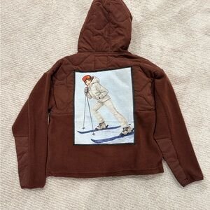 Sherpa Fleece Apres ski hoodie